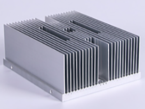 纯铝插片散热器