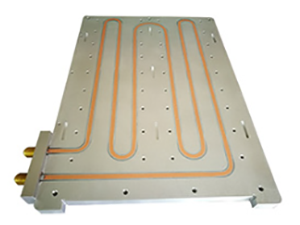 光纤盘泵源水冷板