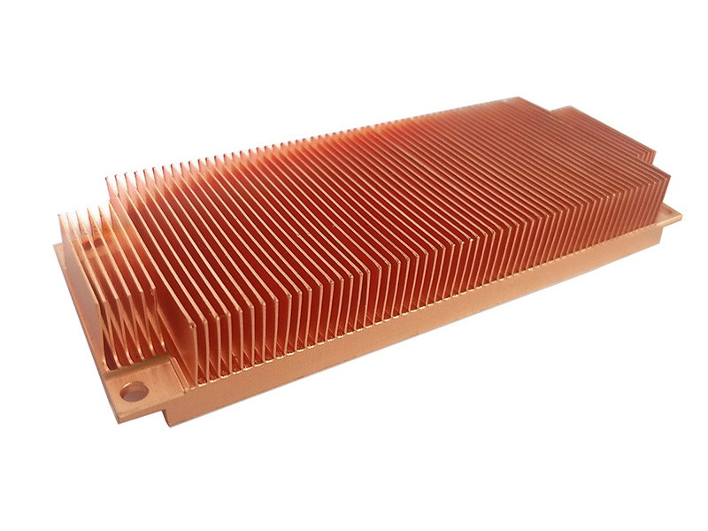 铜铲齿散热片